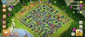 خرید اکانت کلش اف کلنز تانهال 15 لول 190 کد 13398