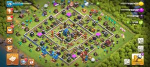 خرید اکانت کلش اف کلنز تانهال 12 لول 126 کد 13443