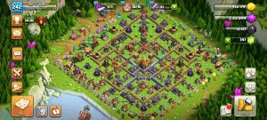 خرید اکانت کلش اف کلنز تانهال 16 لول 242 کد 13472