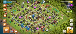 خرید اکانت کلش اف کلنز تانهال 12 لول 127 کد 13506