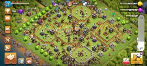 خرید اکانت کلش اف کلنز تانهال 11 لول 114 کد 13435