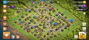 خرید اکانت کلش اف کلنز تانهال 12 لول 113 کد 13441