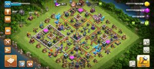 خرید اکانت کلش اف کلنز تانهال 14 لول 159 کد 13439