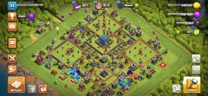 خرید اکانت کلش اف کلنز تانهال 12 لول 93 کد 13456