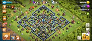 خرید اکانت کلش اف کلنز تانهال 13 لول 153 کد 13464