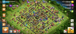 خرید اکانت کلش اف کلنز تانهال 17 لول 109 کد 13475