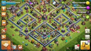 خرید اکانت کلش اف کلنز تانهال 14 لول 153 کد 13486