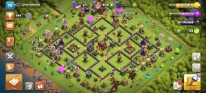 خرید اکانت کلش اف کلنز تانهال 10 لول 78 کد 13649