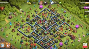 خرید اکانت کلش اف کلنز تانهال 14 لول 180 کد 13639