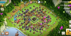 خرید اکانت کلش اف کلنز تانهال 17 لول 220 کد 13669