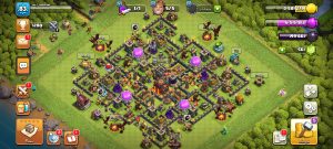 خرید اکانت کلش اف کلنز تانهال 10 لول 82 کد 13712