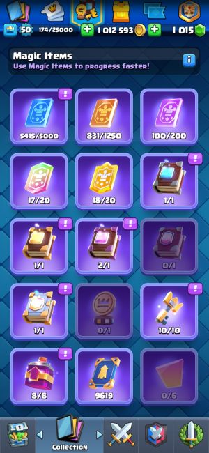 خرید اکانت کلش رویال لول 14 کد 30317