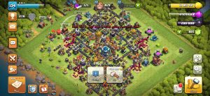 خرید اکانت کلش اف کلنز تانهال 13 لول 135 کد 13677