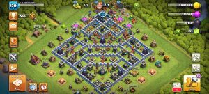 خرید اکانت کلش اف کلنز تانهال 13 لول 130 کد 13636