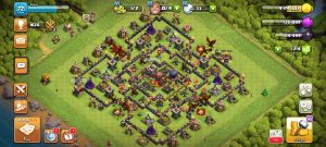 خرید اکانت کلش اف کلنز تانهال 10 لول 72 کد 13637