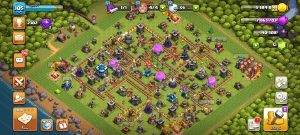 خرید اکانت کلش اف کلنز تانهال 13 لول 105 کد 13667