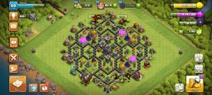 خرید اکانت کلش اف کلنز تانهال 9 لول 68 کد 13678