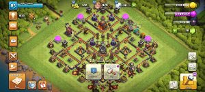خرید اکانت کلش اف کلنز تانهال 10 لول 87 کد 13685
