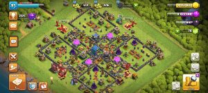 خرید اکانت کلش اف کلنز تانهال 12 لول 97 کد 13691