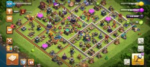 خرید اکانت کلش اف کلنز تانهال 14 لول 169 کد 13721