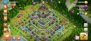 خرید اکانت کلش اف کلنز تانهال 15 لول 212 کد 13507