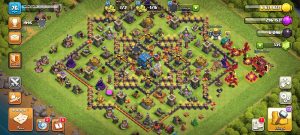 خرید اکانت کلش اف کلنز تانهال 12 لول 76 کد 13620