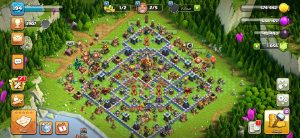 خرید اکانت کلش اف کلنز تانهال 16 لول 194 کد 13668
