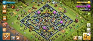 خرید اکانت کلش اف کلنز تانهال 13 لول 157 کد 13705