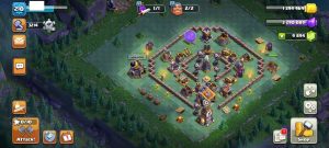 خرید اکانت کلش اف کلنز تانهال 7 لول 78 کد 13704