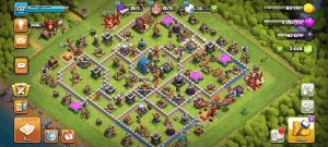 خرید اکانت کلش اف کلنز تانهال 12 لول 132 کد 13732