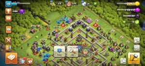 خرید اکانت کلش اف کلنز تانهال 12 لول 110 کد 13726