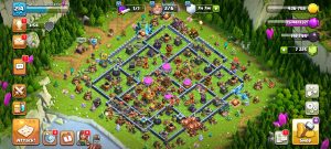 خرید اکانت کلش اف کلنز تانهال 16 لول 214 کد 13737