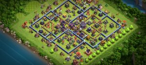 خرید اکانت کلش اف کلنز تانهال 15 لول 186 کد 13754
