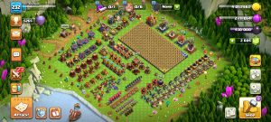 خرید اکانت کلش اف کلنز تانهال 16 لول 232 کد 13761