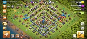 خرید اکانت کلش اف کلنز تانهال 12 لول 120 کد 13740