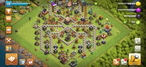 خرید اکانت کلش اف کلنز تانهال 11 لول 118 کد 13757