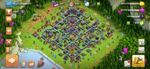 خرید اکانت کلش اف کلنز تانهال 15 لول 217 کد 13759