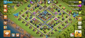 خرید اکانت کلش اف کلنز تانهال 13 لول 136 کد 13813