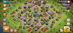 خرید اکانت کلش اف کلنز تانهال 13 لول 121 کد 13827