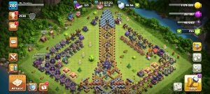 خرید اکانت کلش اف کلنز تانهال 15 لول 202 کد 13865