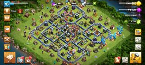 خرید اکانت کلش اف کلنز تانهال 14 لول 165 کد 13779