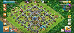 خرید اکانت کلش اف کلنز تانهال 12 لول 127 کد 13795
