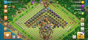 خرید اکانت کلش اف کلنز تانهال 16 لول 120 کد 13782