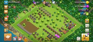 خرید اکانت کلش اف کلنز تانهال 9 لول 40 کد 13850