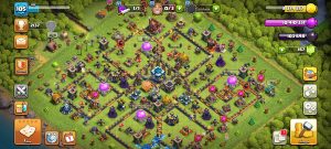 خرید اکانت کلش اف کلنز تانهال 13 لول 105 کد 13835