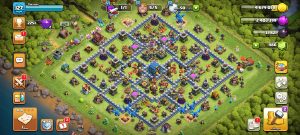 خرید اکانت کلش اف کلنز تانهال 12 لول 127 کد 13833