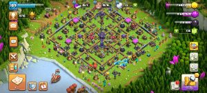 خرید اکانت کلش اف کلنز تانهال 15 لول 189 کد 13845