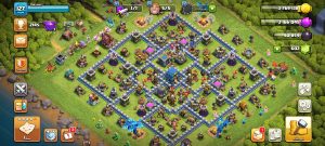 خرید اکانت کلش اف کلنز تانهال 12 لول 127 کد 13860