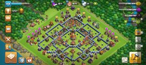 خرید اکانت کلش اف کلنز تانهال 16 لول 158 کد 13874