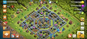 خرید اکانت کلش اف کلنز تانهال 13 لول 144 کد 13789